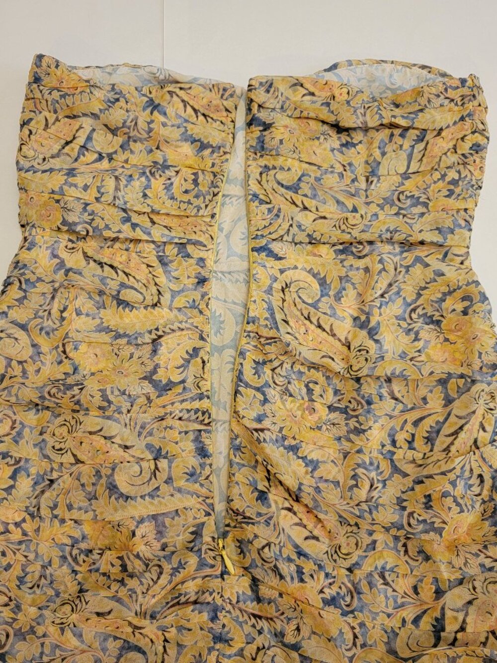 Veronica Beard Lucine Paisley Silk Gown - Picture 7 of 16